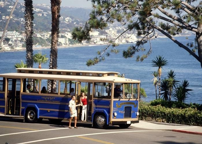 Ride in Retro Style on the Laguna Beach Trolley