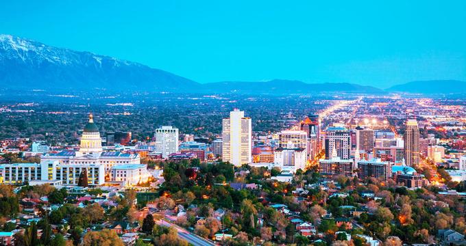 Salt Lake City skyline