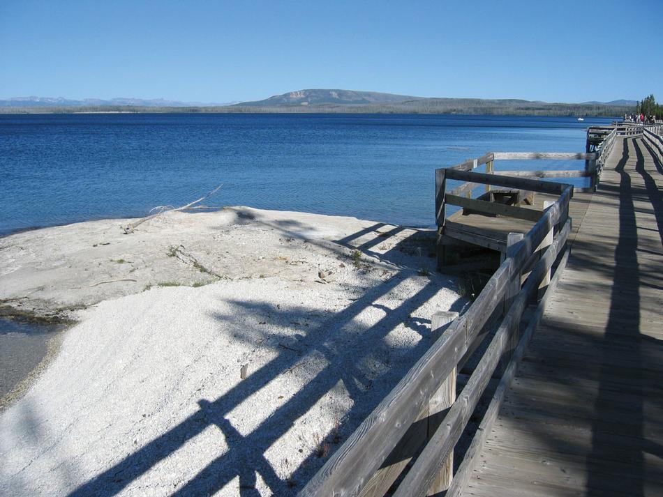 Relax by the Shores of Yellowstone Lake