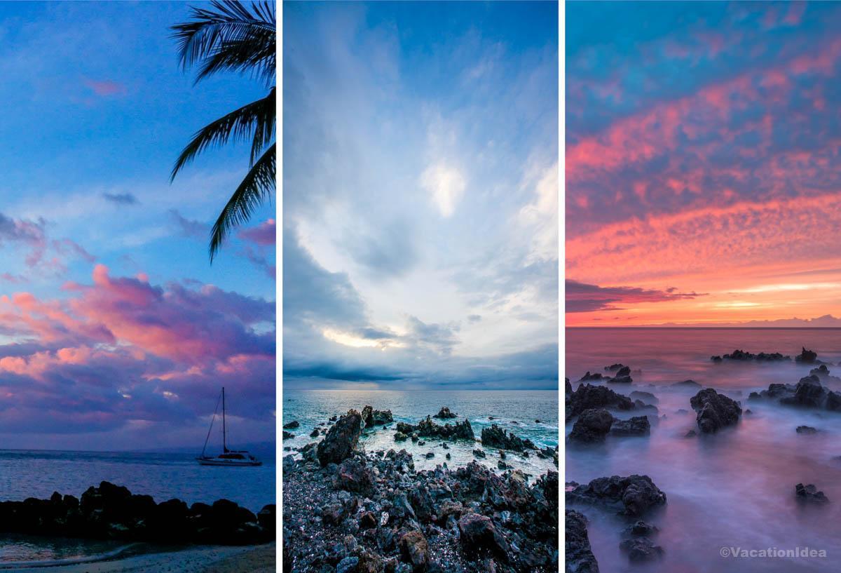 I took these photos of a Hawaii while living there for 6 years. No two sunsets were ever the same!