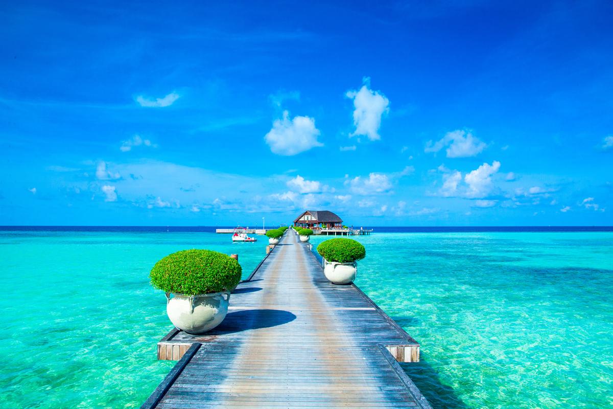 Walkway over the water