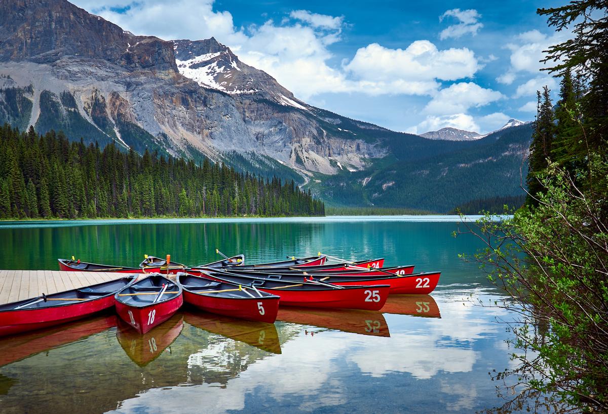 Visit Kicking Horse Mountain and enjoy thrilling outdoor adventures.