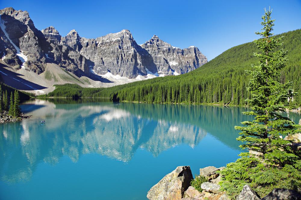 Walk along glacial shores and admire stunning alpine views.