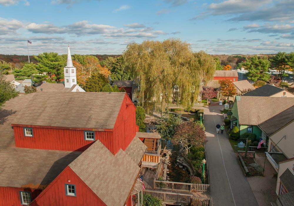 Shop and Stroll Through Charming Olde Mistick Village
