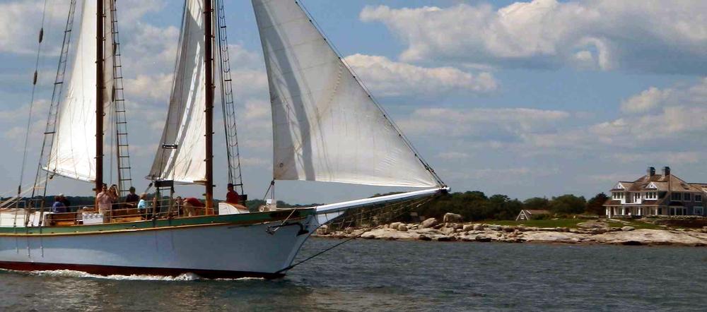 Sail the Sound on a Historic Schooner with Argia Mystic Cruises