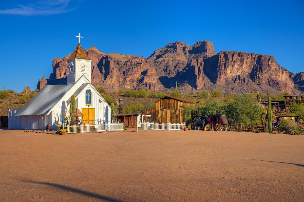 The Elvis Memorial Chapel in Apache Junction