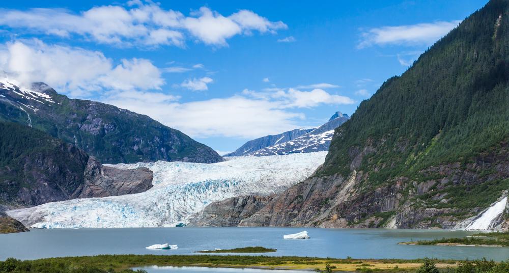 Hike icy trails and look at blue ice caves on a thrilling trip.