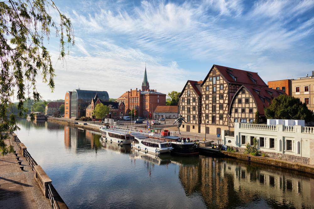 Float into Riverfront Cool in Bydgoszcz
