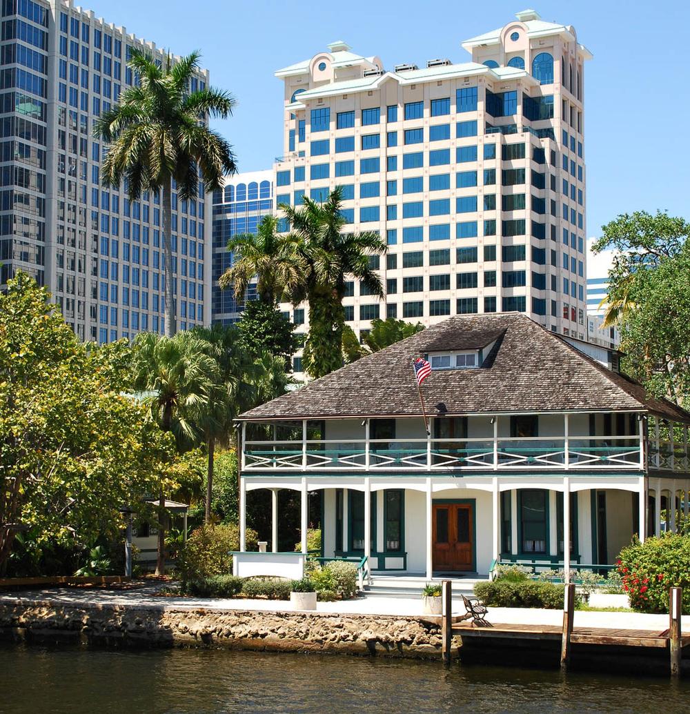 Tour Fort Lauderdale’s oldest home and walk riverfront gardens on a retirement visit.