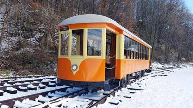 Have fun with kids at the Trolley Museum of New York | Things to Do in Kingston, NY (Hudson Valley)