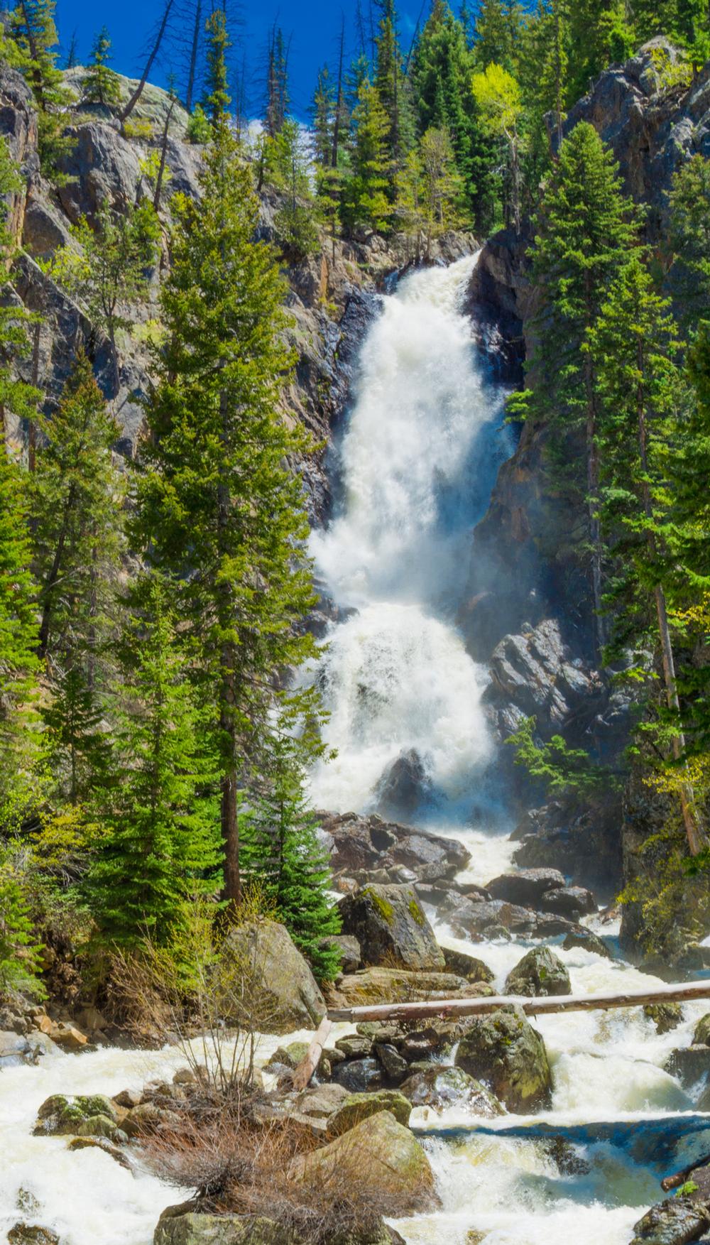 Admire Fish Creek Falls