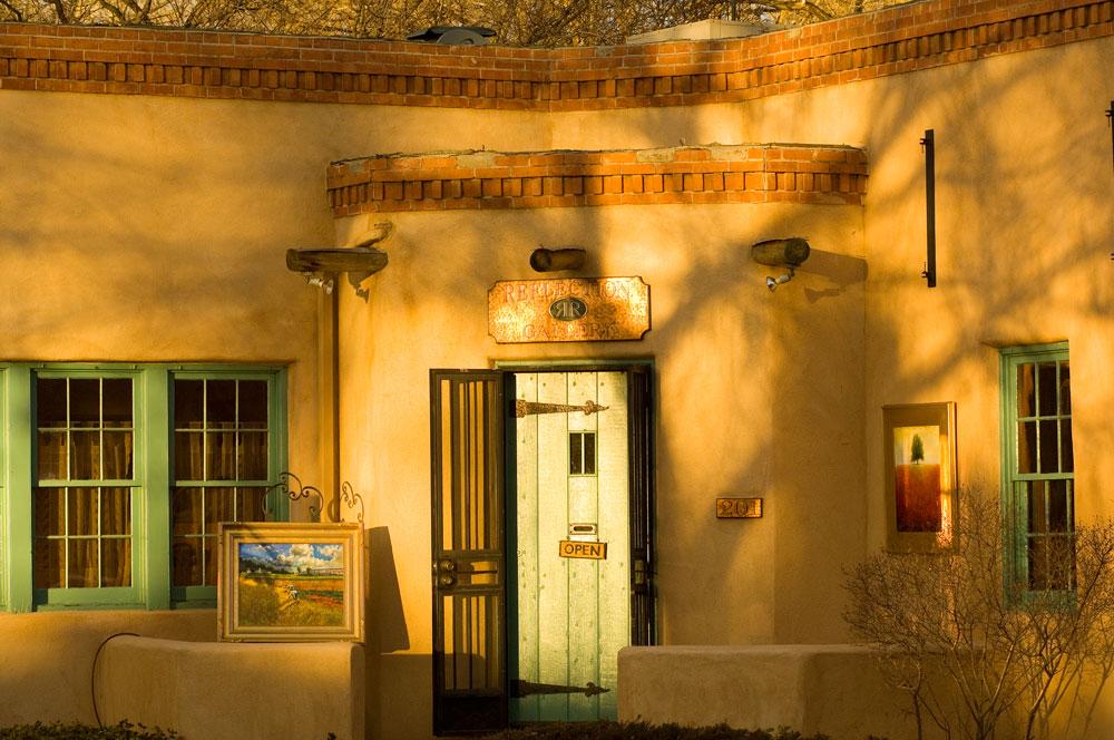 Check out Santa Fe's famous  Canyon Road Arts