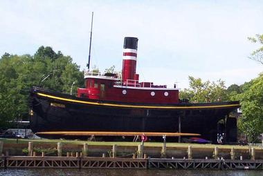 Learn about the history of the shipping industry at the Hudson River Maritime Museum | Things to Do in Kingston, NY (Hudson Valley)