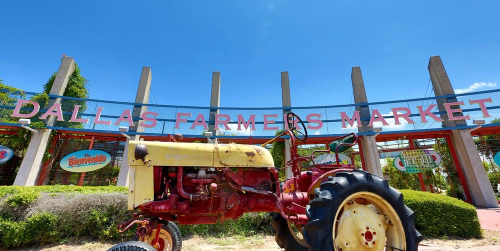Shop for local goods at the Dallas Farmers Market