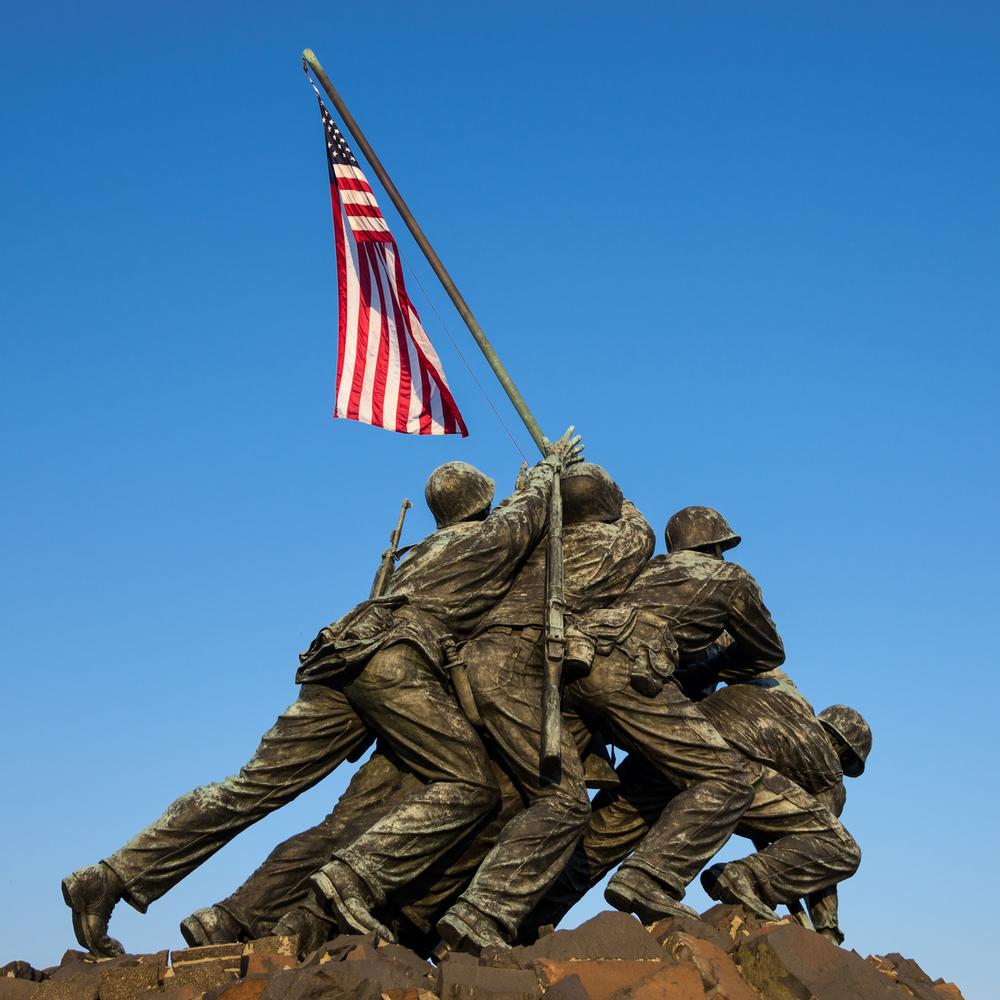Stand in Tribute to Courage at the U.S. Marine Corps War Memorial