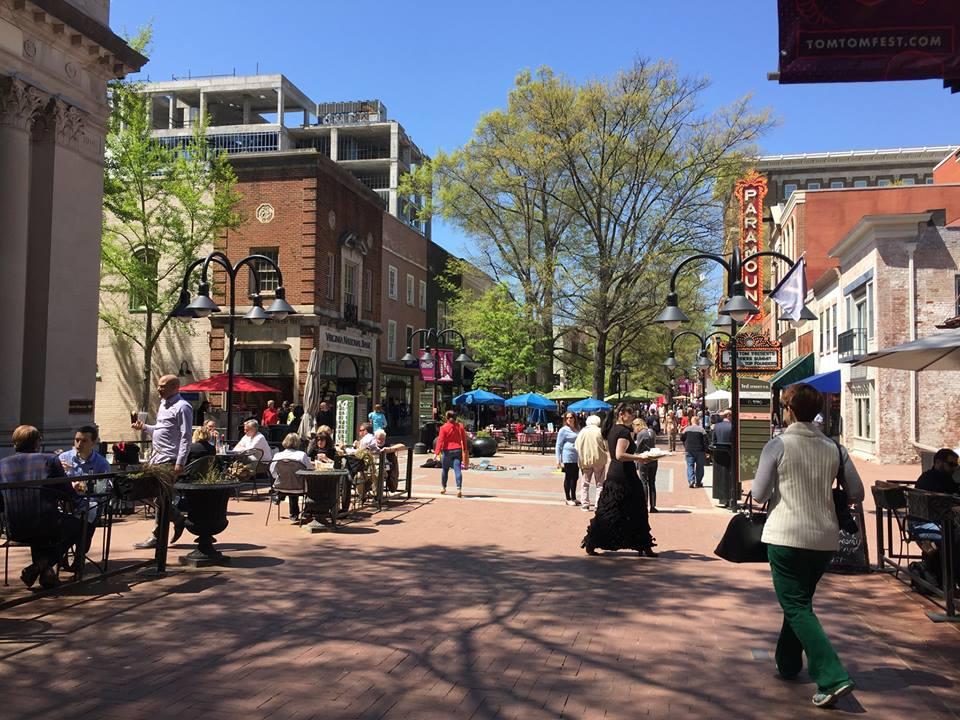 Stroll, Shop, and Dine at the Historic Downtown Mall