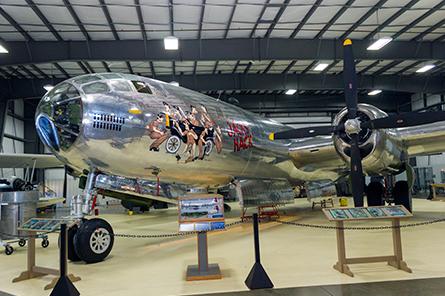 Explore vintage aircraft and walk through aviation history on a family adventure.