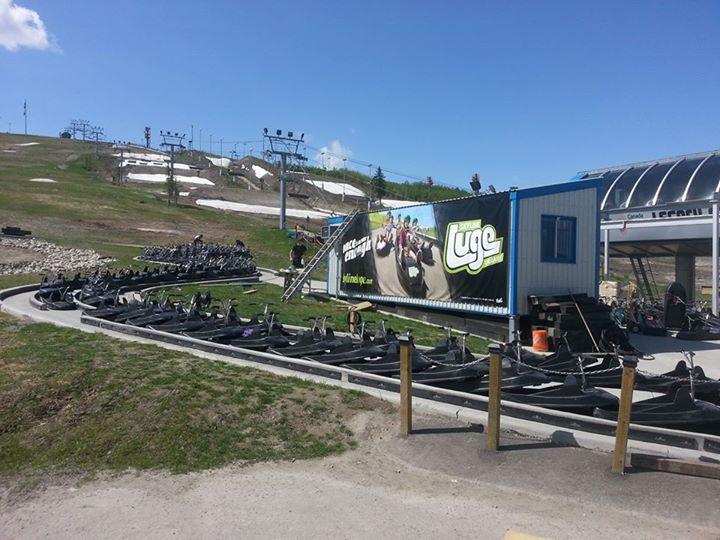 Race Down the Track at Skyline Luge Calgary