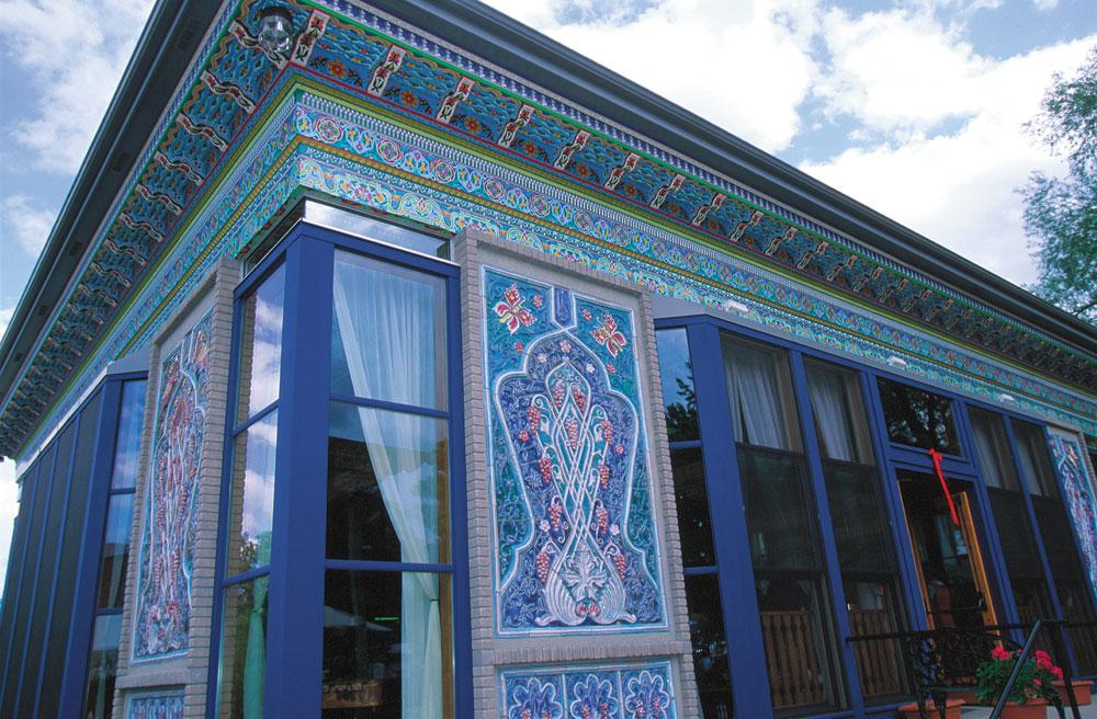 Enjoy Traditional afternoon tea at the Boulder Dushanbe Teahouse