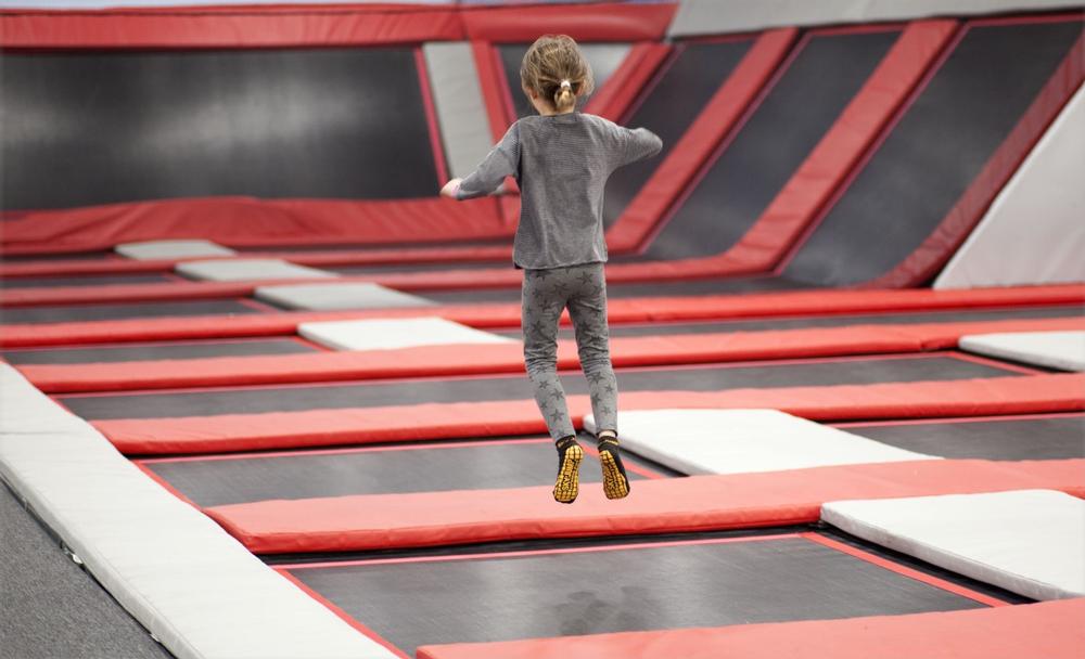 Bounce, flip, and fly during an exciting visit with the family.