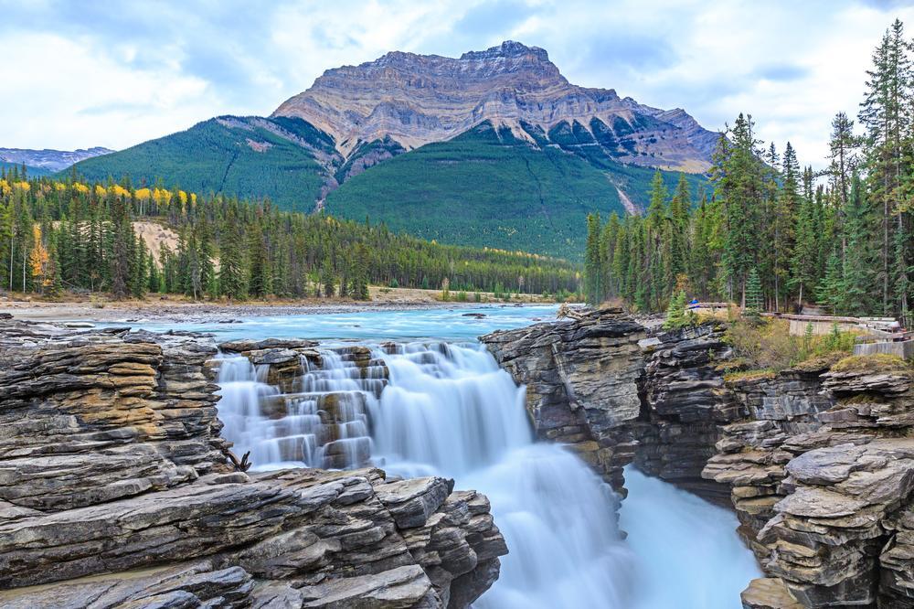 Athabasca Falls - 30 minutes from the town of Jasper, AB