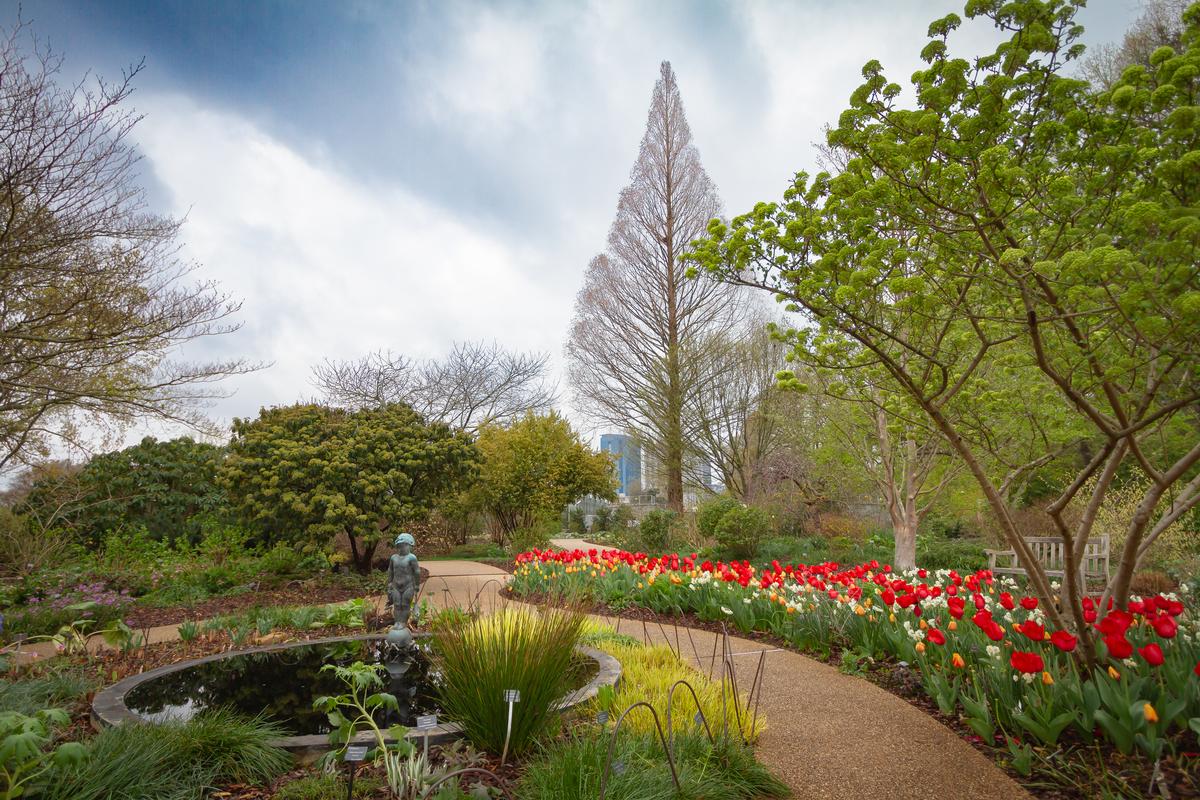 The Two Lipz Path at the Atlanta Botanical Garden
