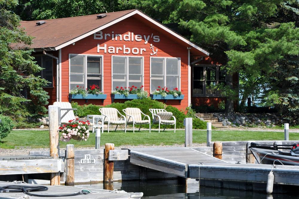 Anchor at Brindley’s Harbor on Leech Lake