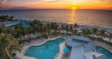 Naples Beach Hotel pool and beach