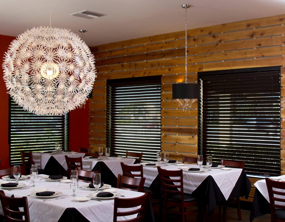 Dine on fine French cuisine and savor a romantic evening for couples.