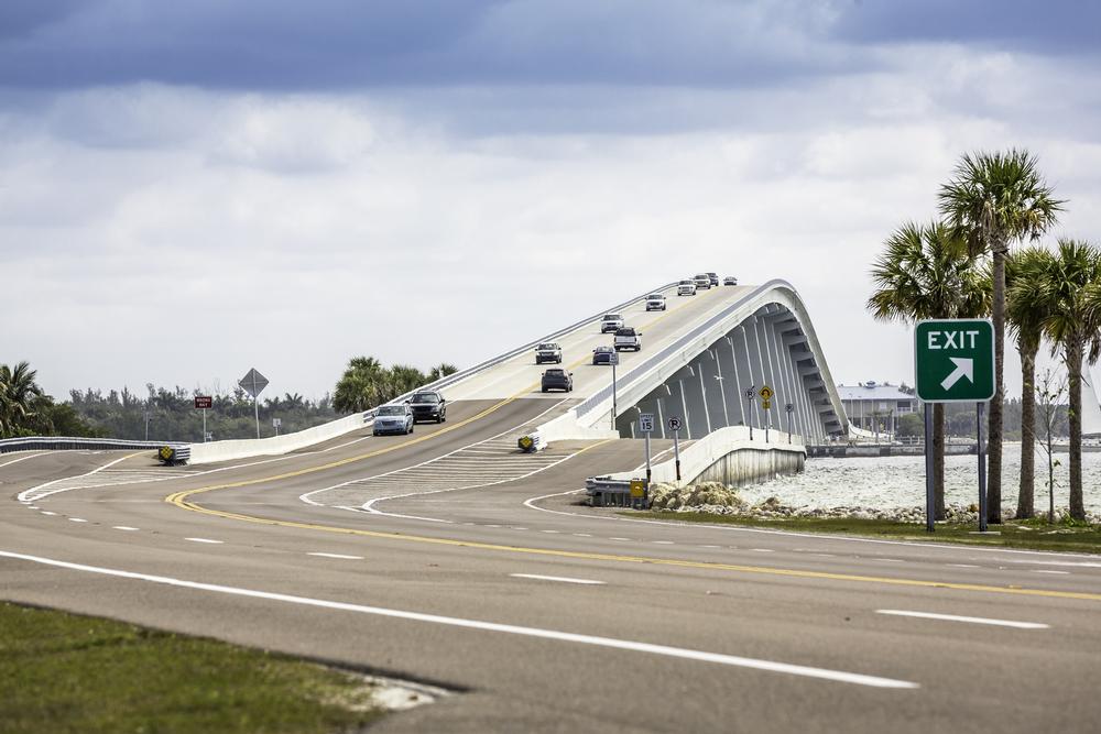 Enjoy Panoramic Views Driving Over the Scenic Sanibel Causeway