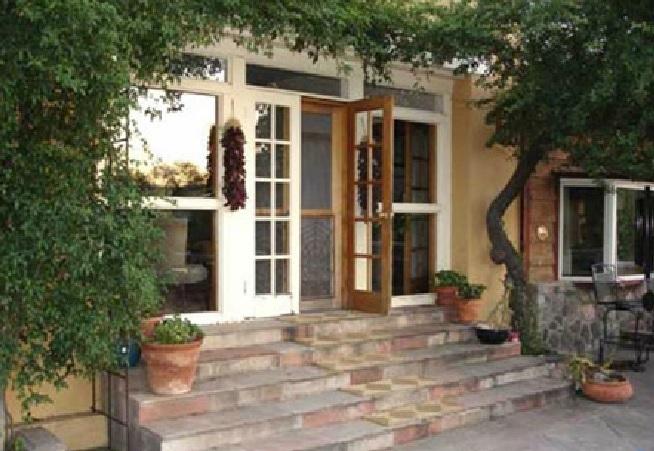 Go for a peaceful getaway at this historic adobe ranch nestled in nature.