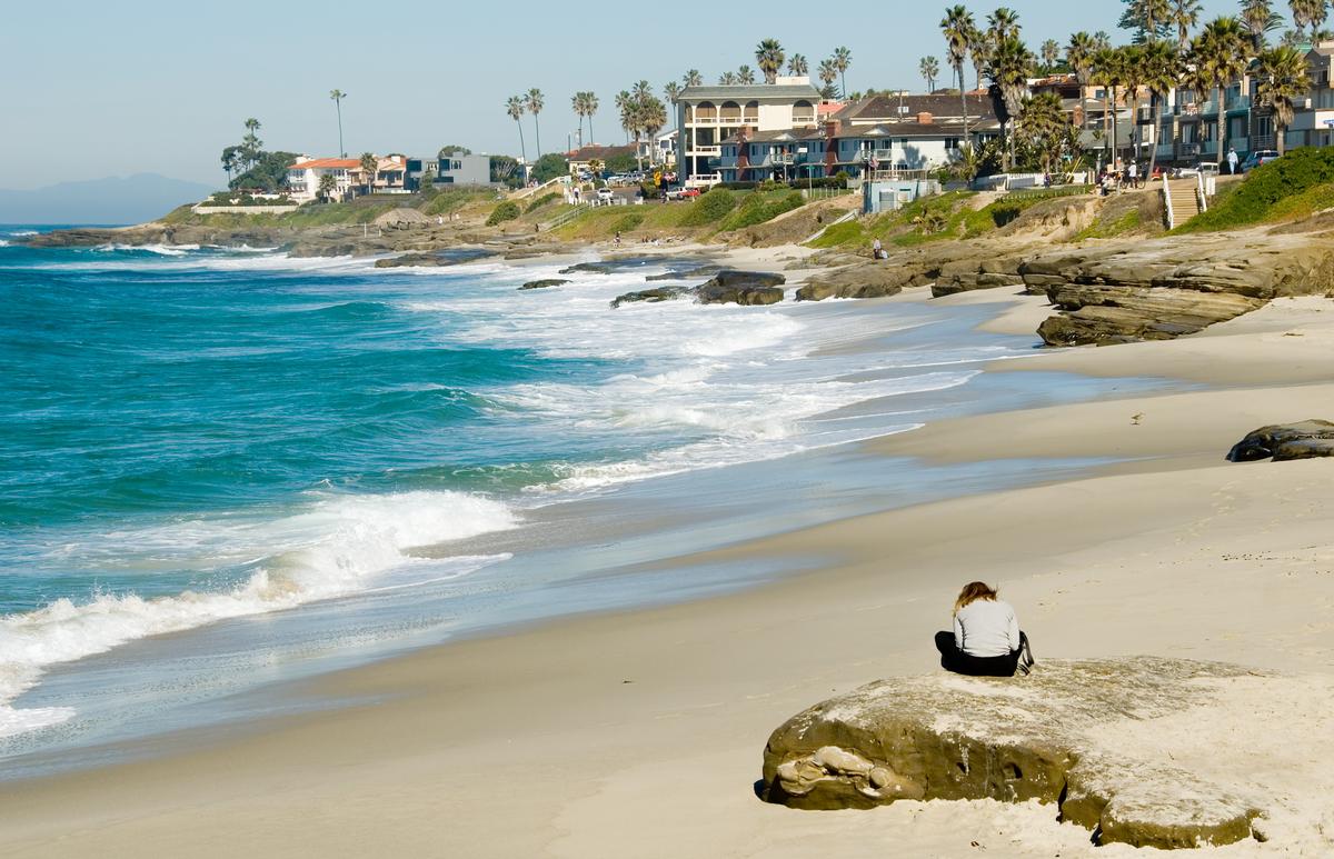 La Jolla CA beach