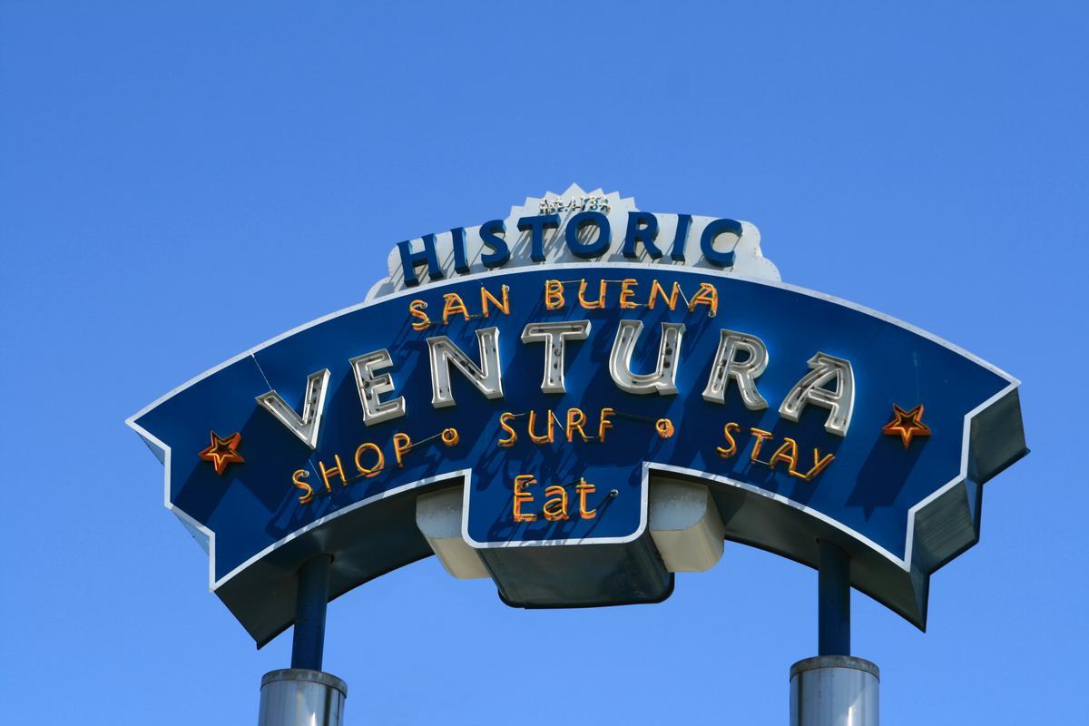 Ventura Welcome sign