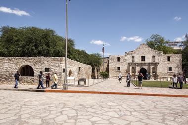 Buildings at The Alamo