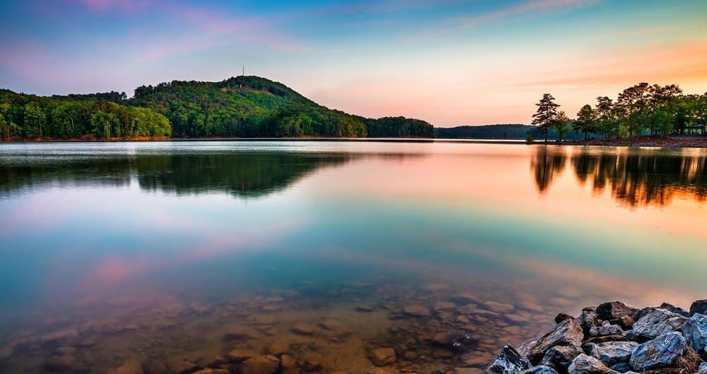 Lake Allatoona at Red Top Mountain State Park