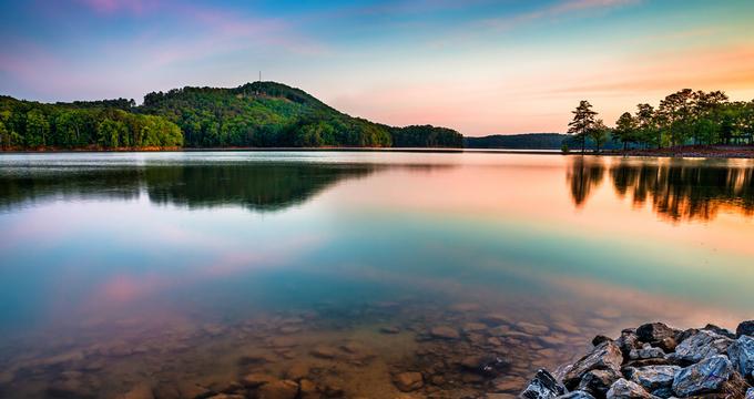 Lake Allatoona at Red Top Mountain State Park