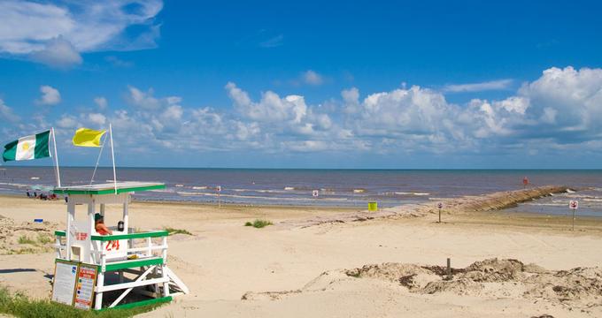 Galveston beach