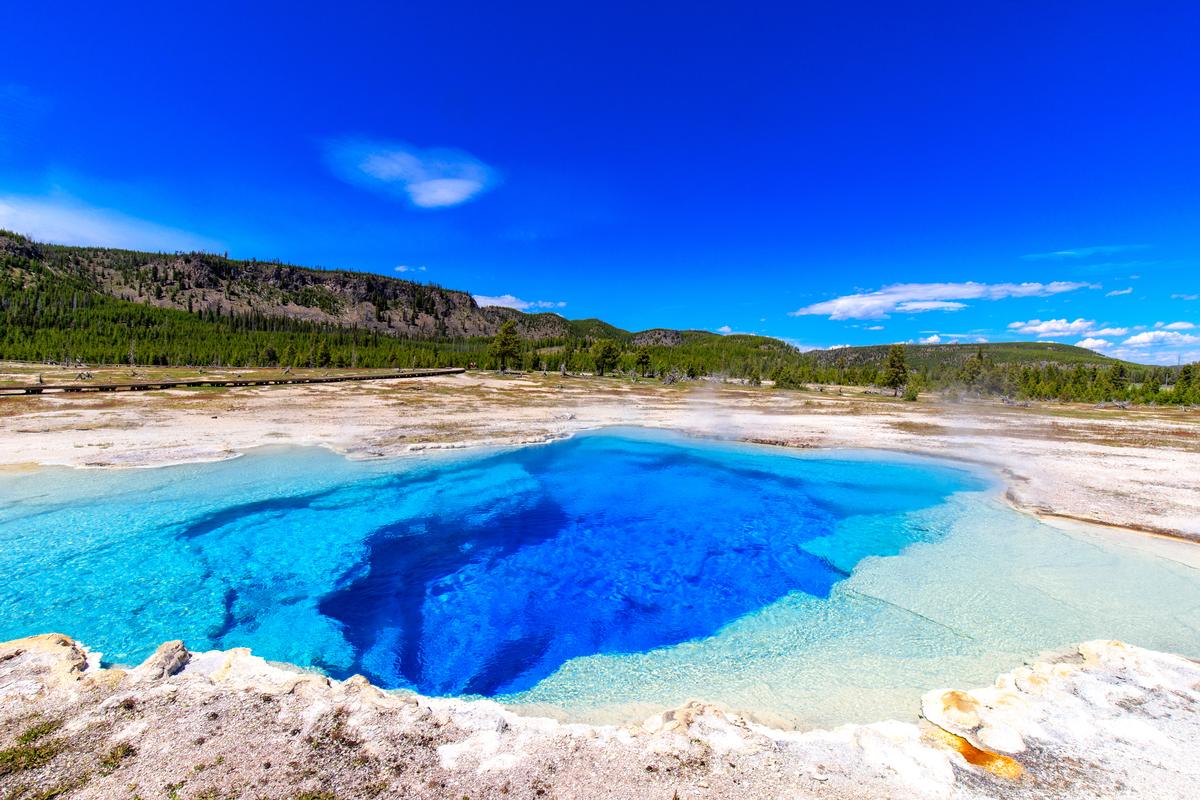 Sapphire Pool, Biscuit Basin