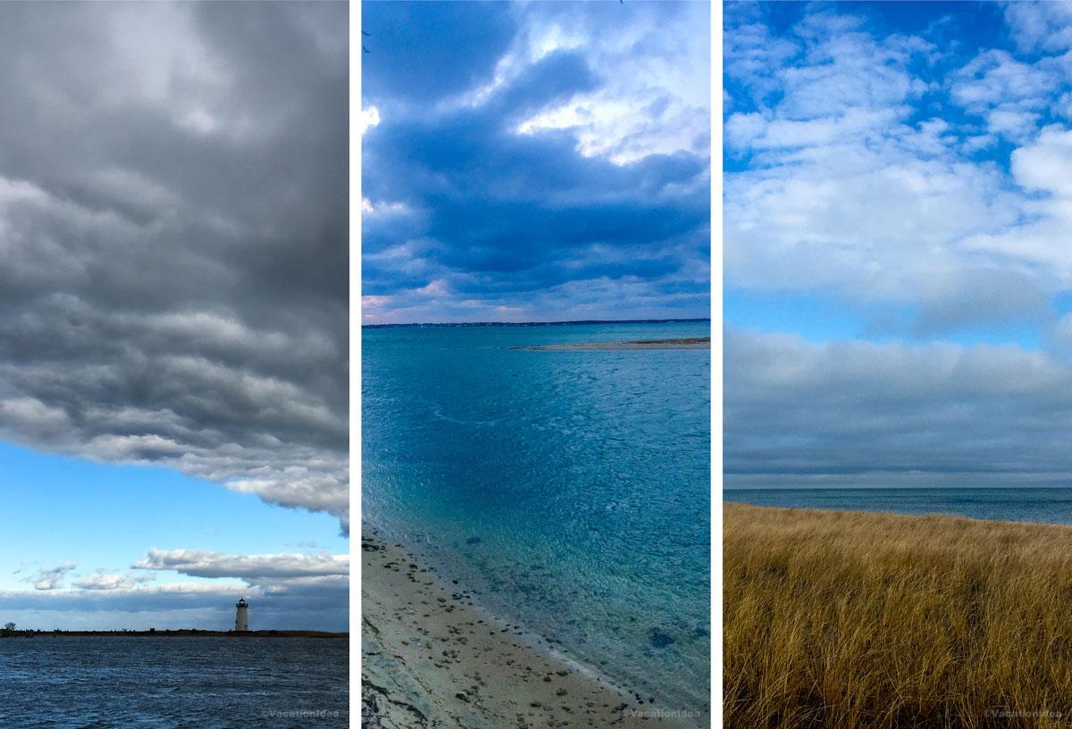 I took these photos of beaches on Martha’s Vineyard