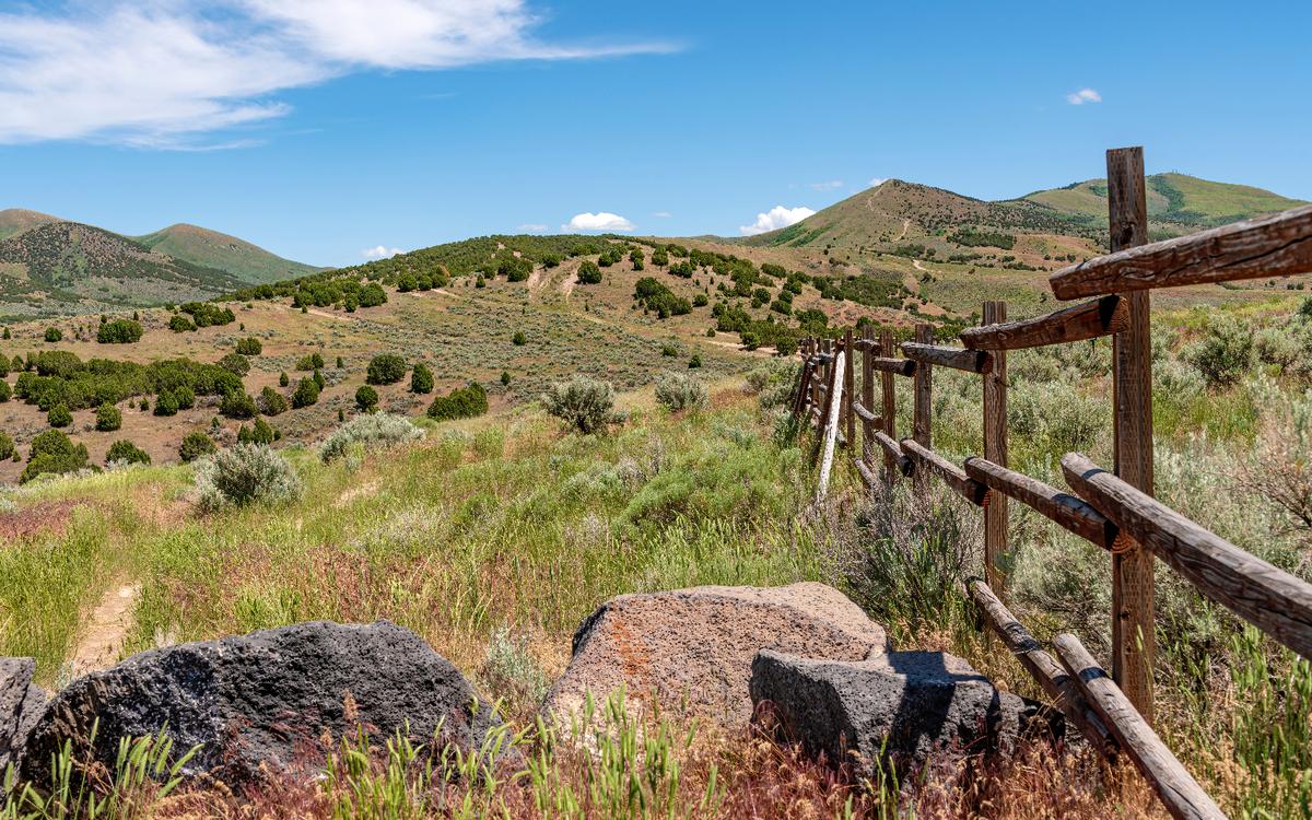Scenic landscape in Pocatello