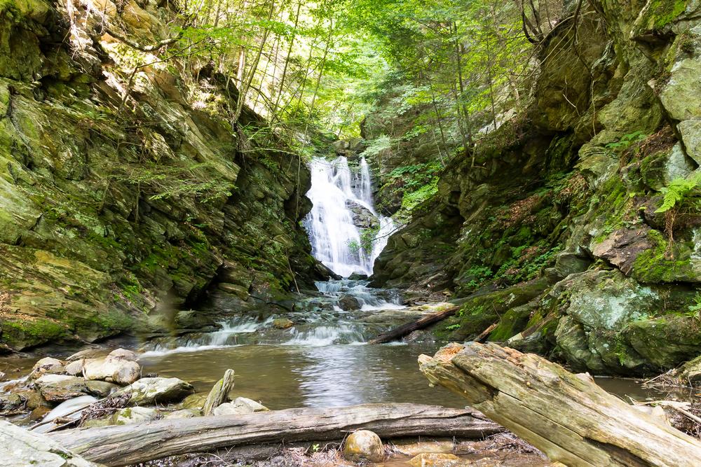 Explore mountain trails or admire fall foliage on a peaceful weekend trip.
