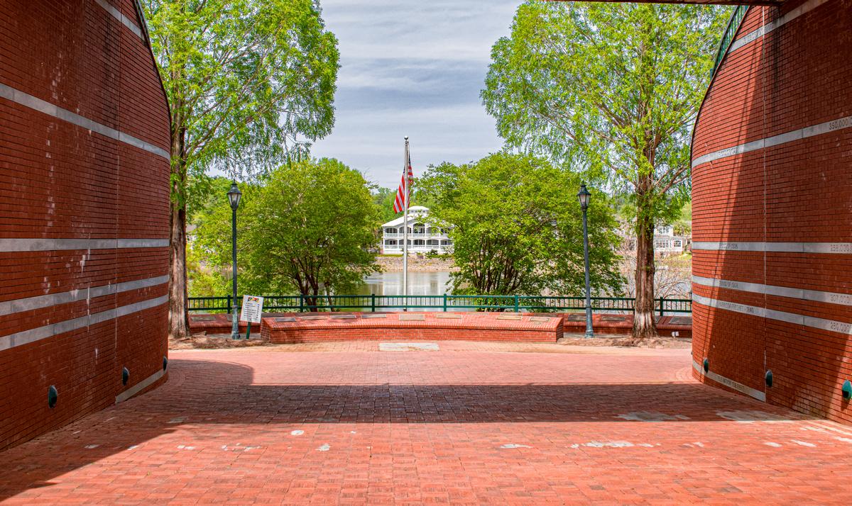 Riverwalk entrance in Augusta, Georgia