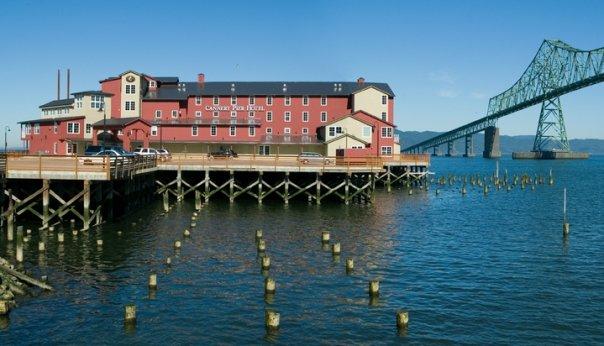 Relax at the spa and look at passing ships from a romantic room.