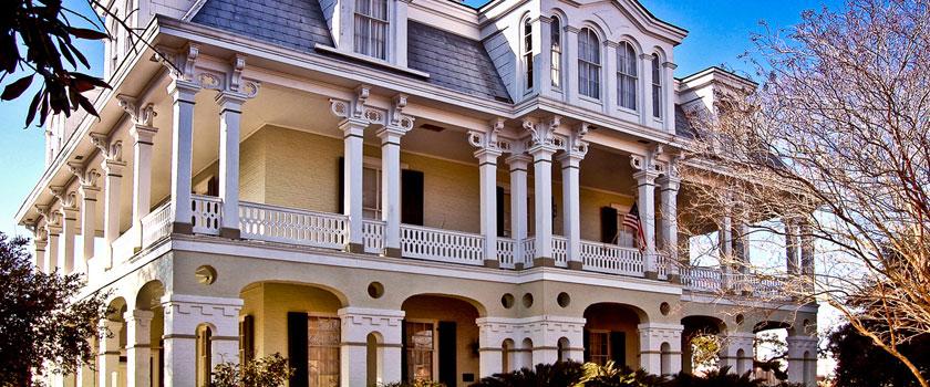 Relax in antique-filled rooms and explore nearby sights on a romantic trip.