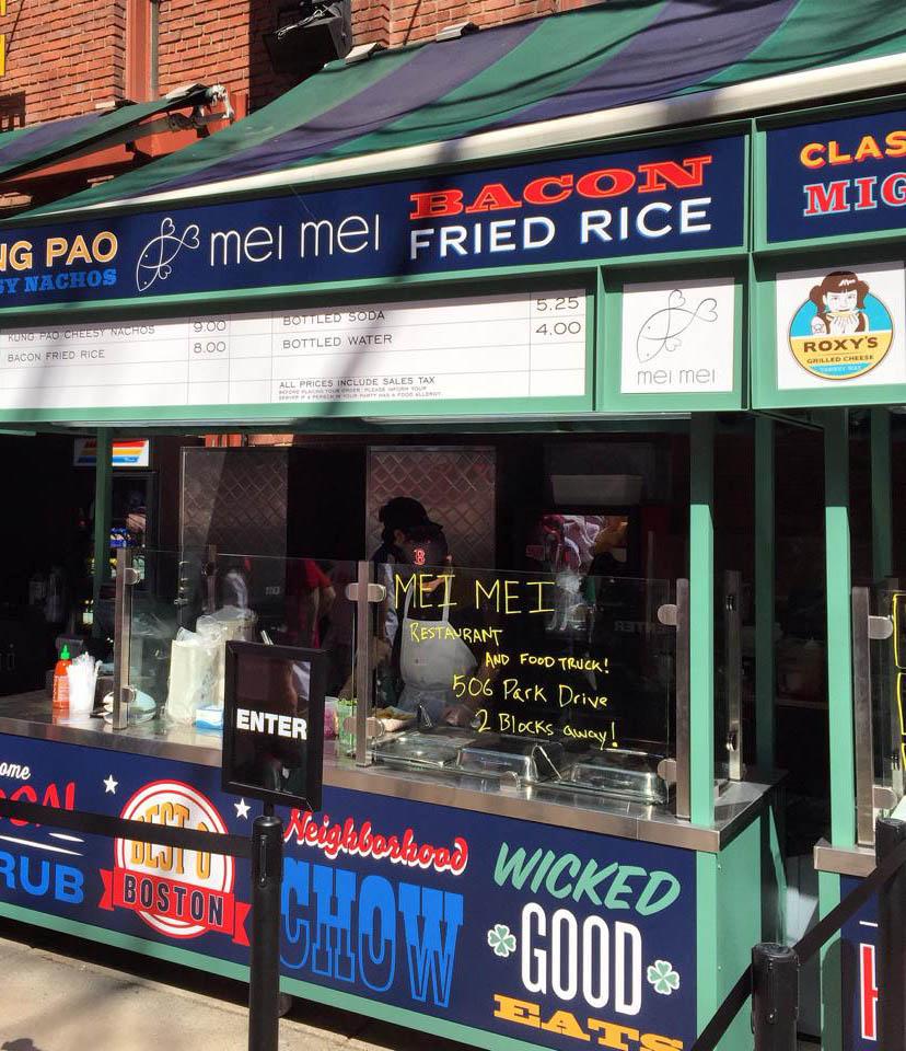 Sample unique flavors at Mei Mei Dumplings