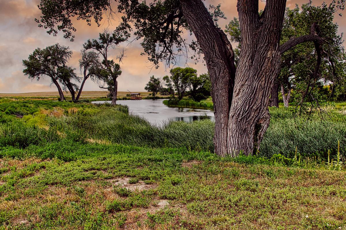 Grabel Ponds at Fort Robinson State Park near Crawford, Nebraska