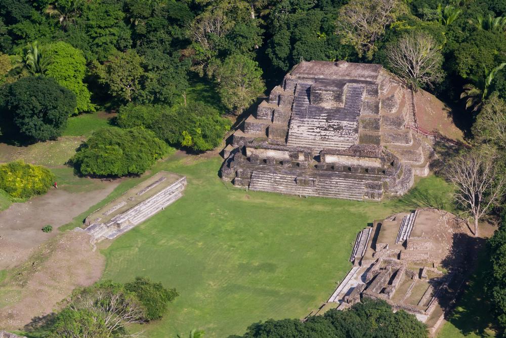 Wander Ancient Temples at the Altun Ha Ruins