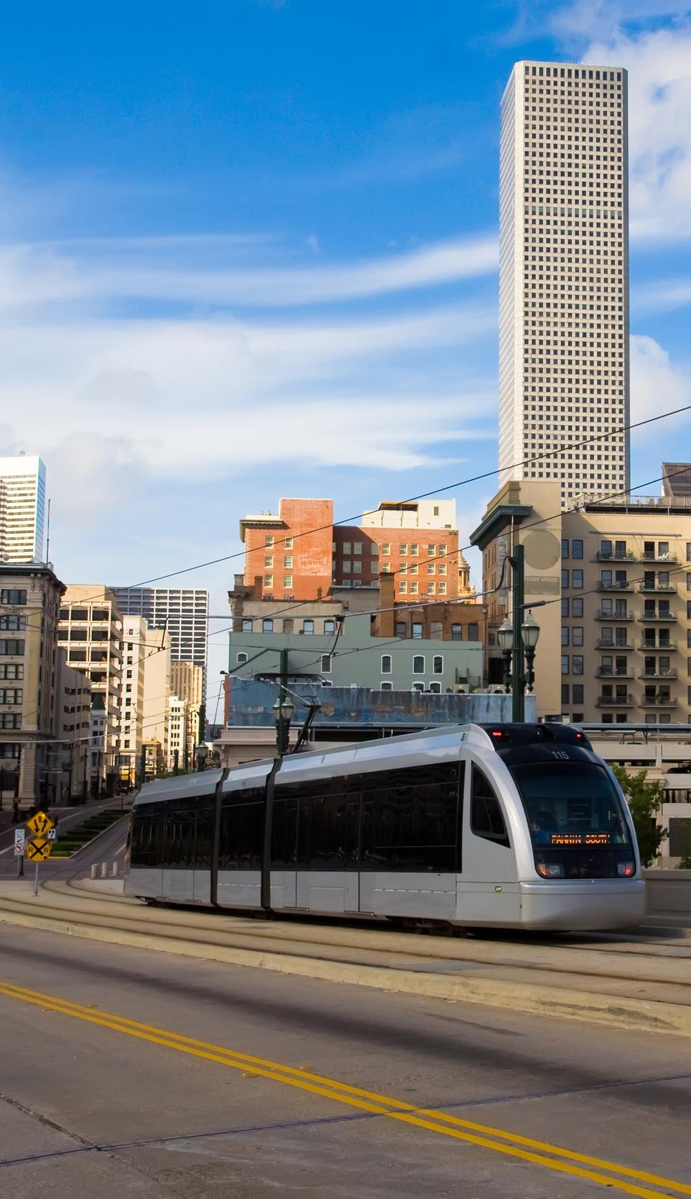 Getting Around Houston by Light Rail & Bus