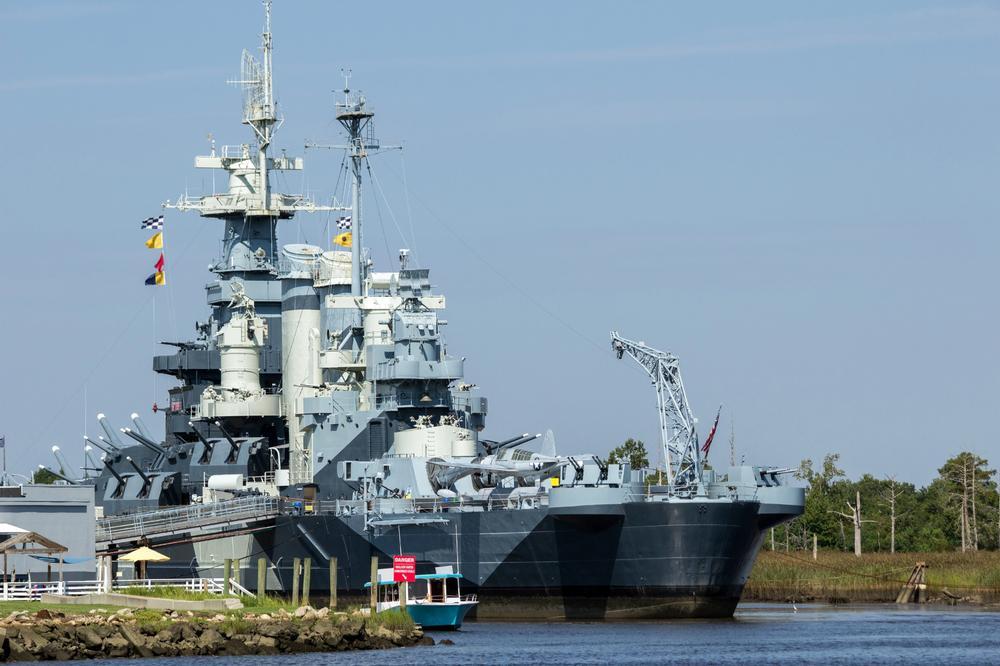 Step Aboard Battleship North Carolina