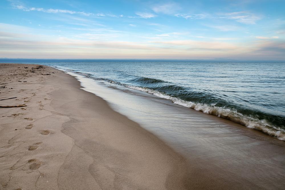 Sunbathe and Surf at Smith Point County Park